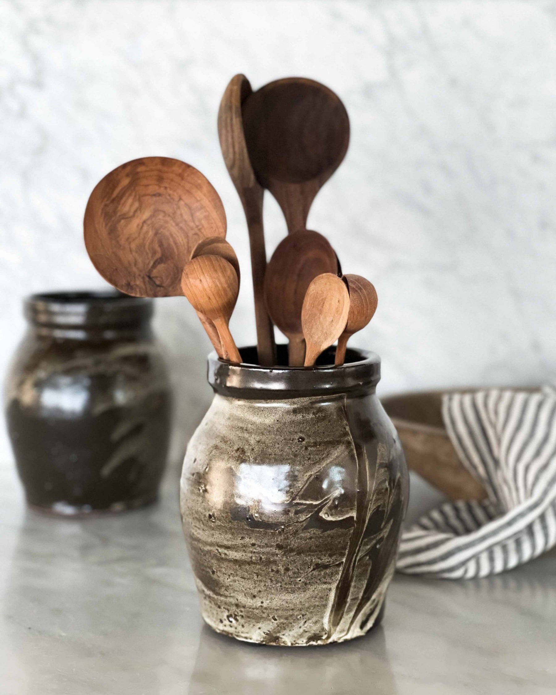 Levi Salatbestikk - Valnøtt