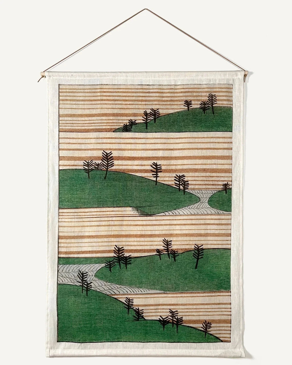 Green Hills - Veggteppe 45x65 cm
