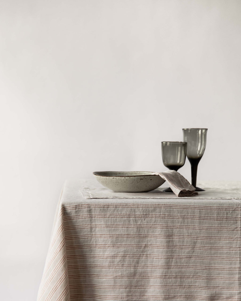 Duk Steinvasket Lin 145x270 cm