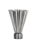 Vase Børstet Sølv - Medium