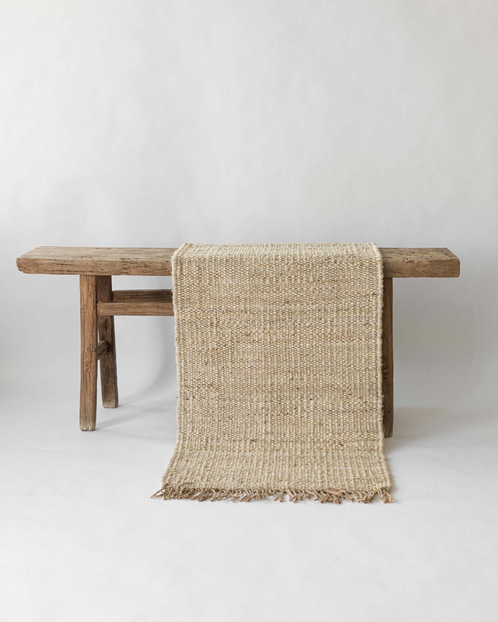 Hemp Gulvteppe Bleached 80x150