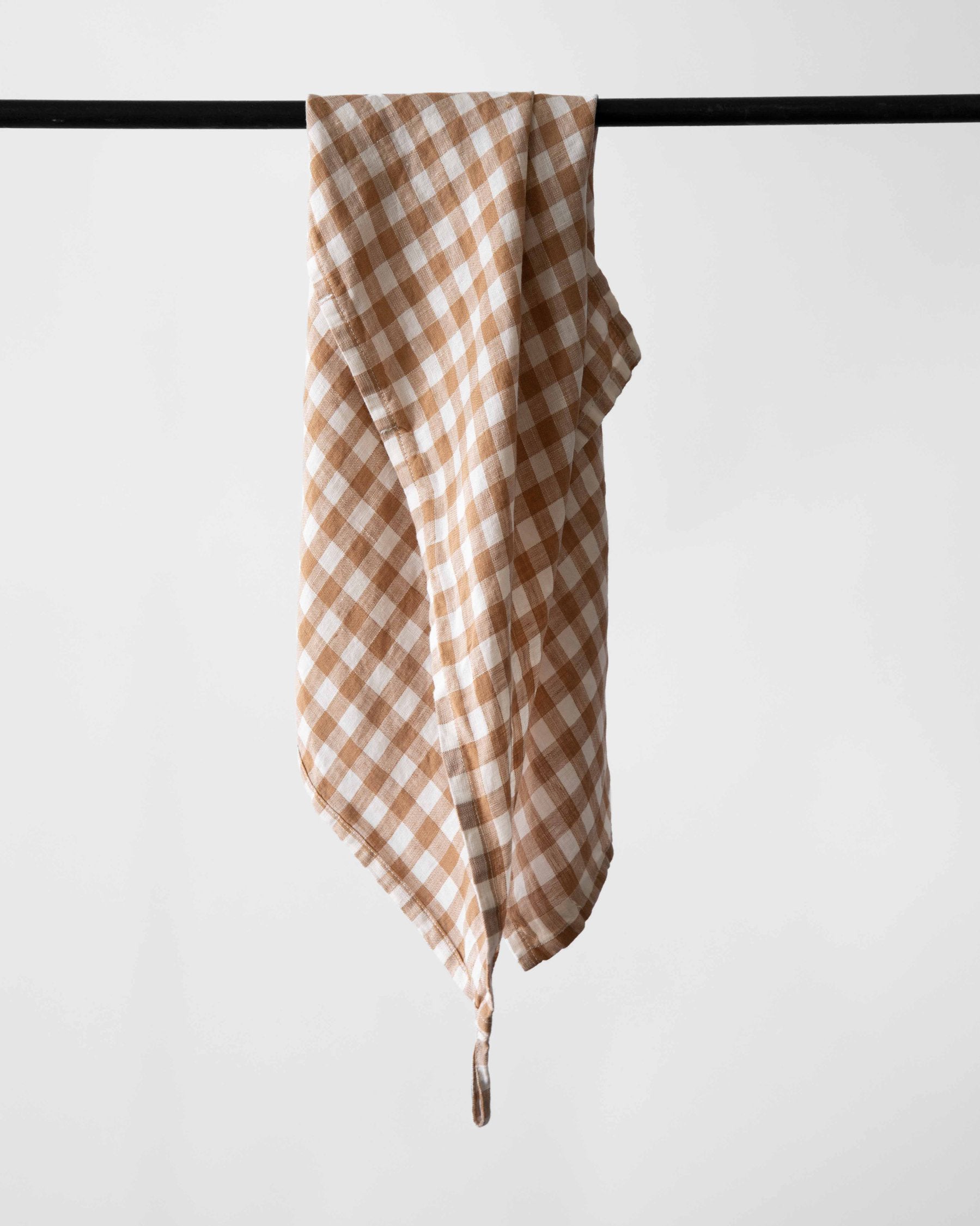 Kjøkkenhåndkle Lin - Gingham Biscuit