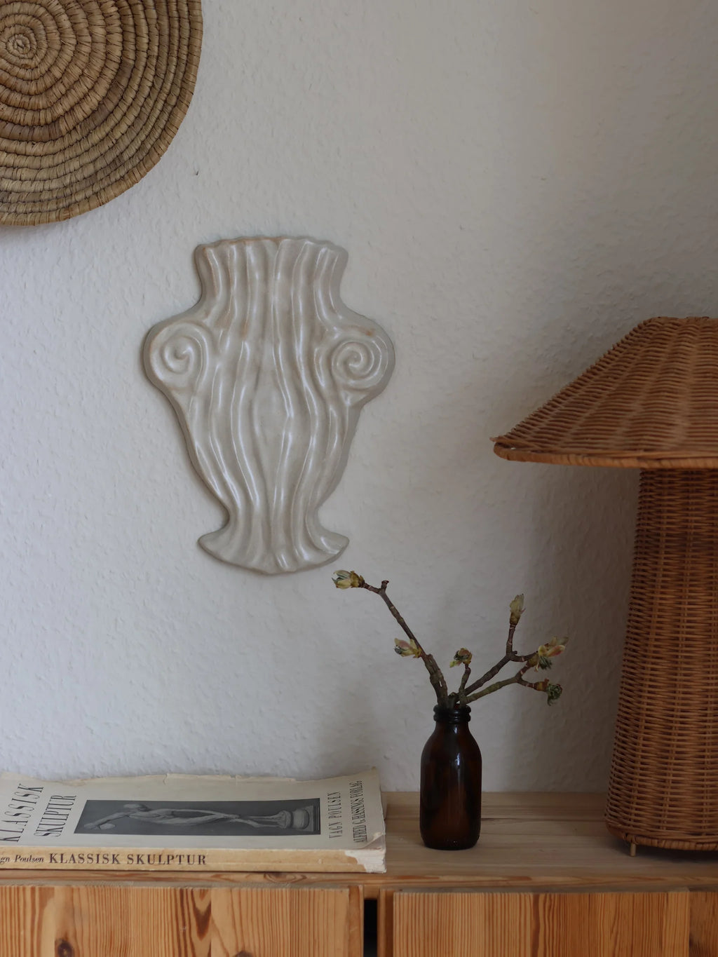 Euterpe - Muse Vase Relief