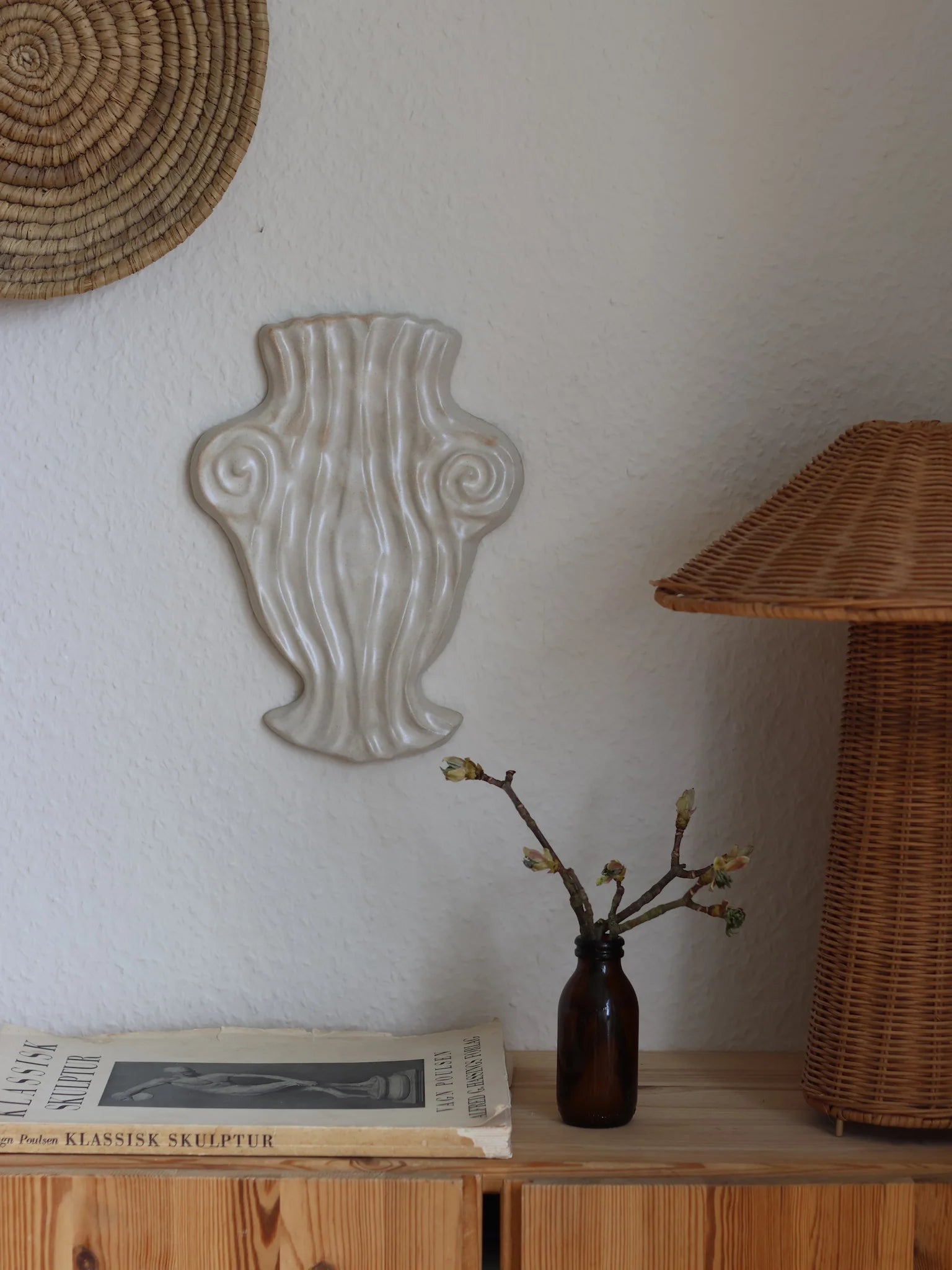 Euterpe - Muse Vase Relief