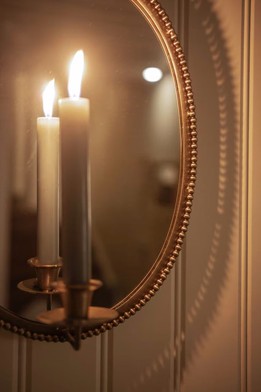 Speil Louise Med Lysholder