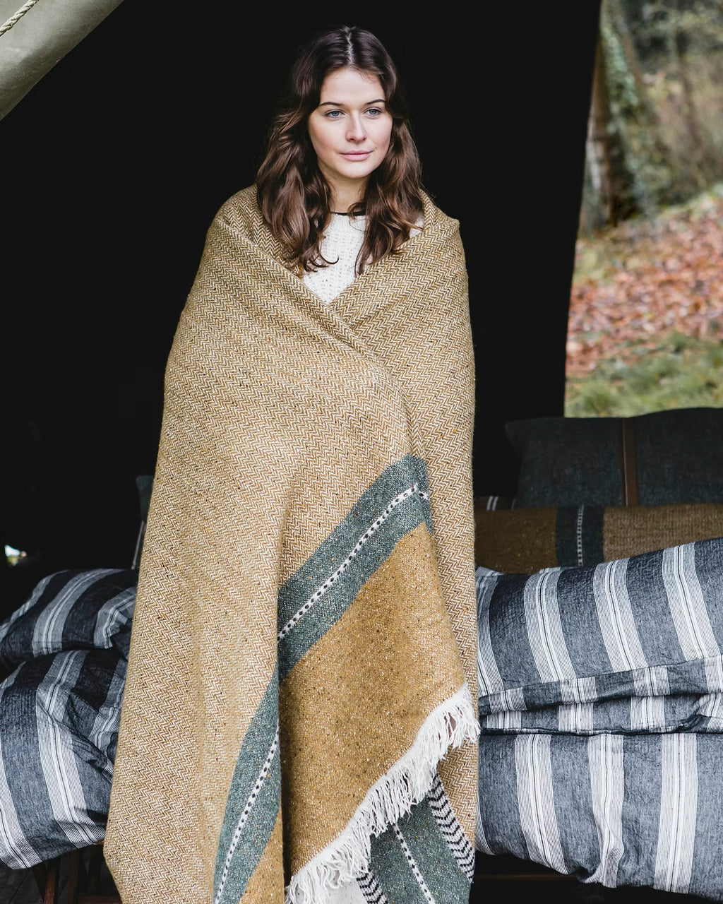 Montana Throw Gold - 140x220cm