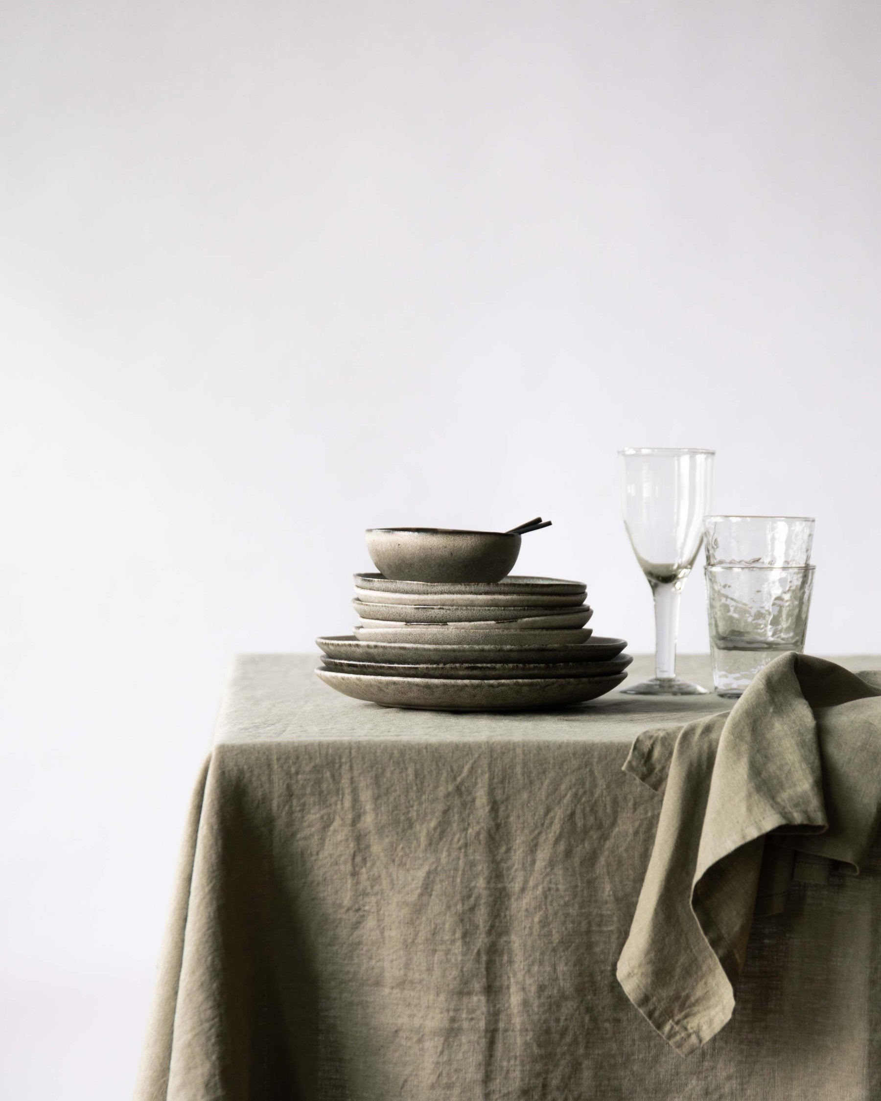 Linduk 145 x 270 cm - Olive