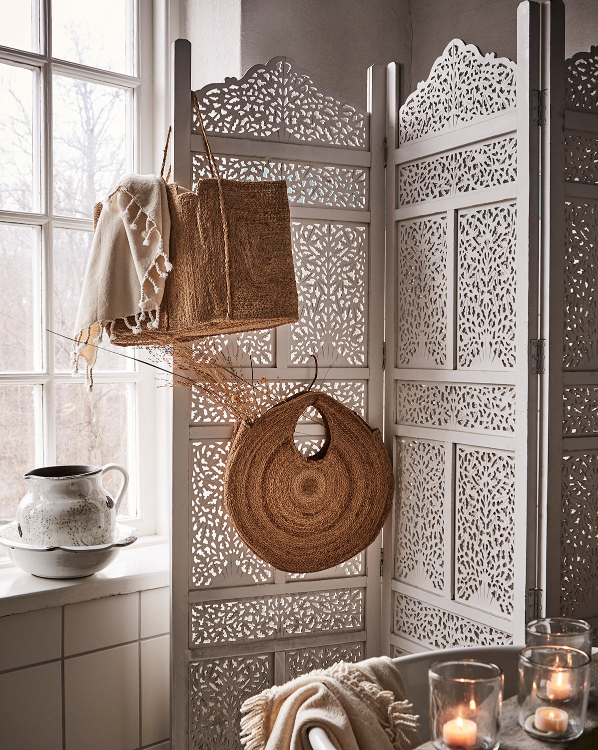 Margaretha Skål - Hvit Terrakotta