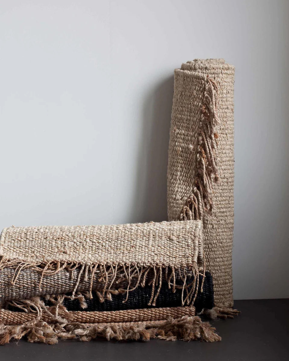 Hemp Gulvteppe 80x200 - Nature