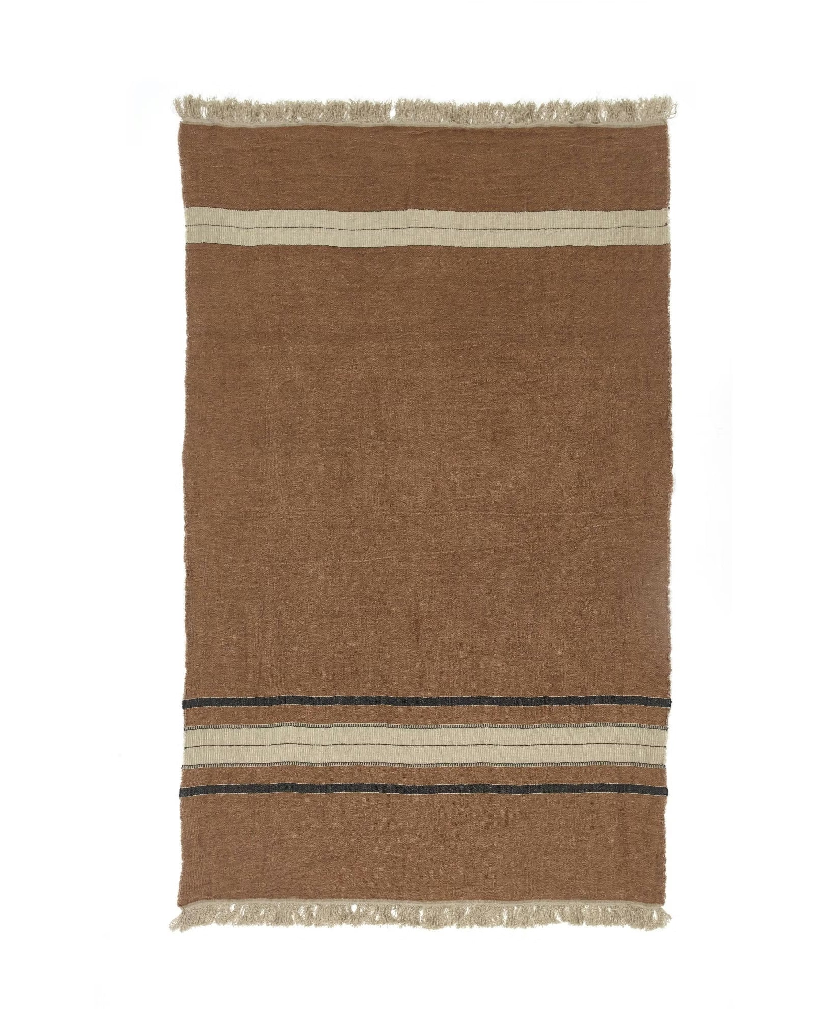 The Belgian Towel Fouta - Bruges stripe 110x180 cm