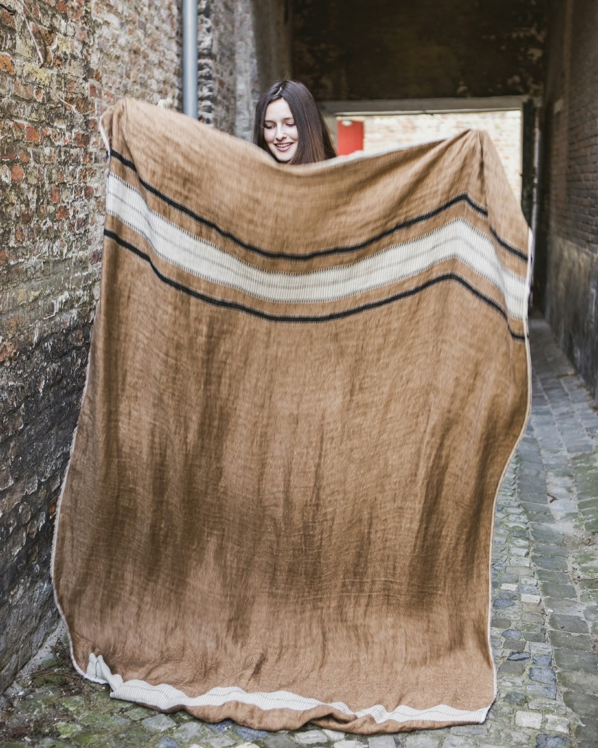 The Belgian Towel Fouta - Bruges stripe 110x180 cm