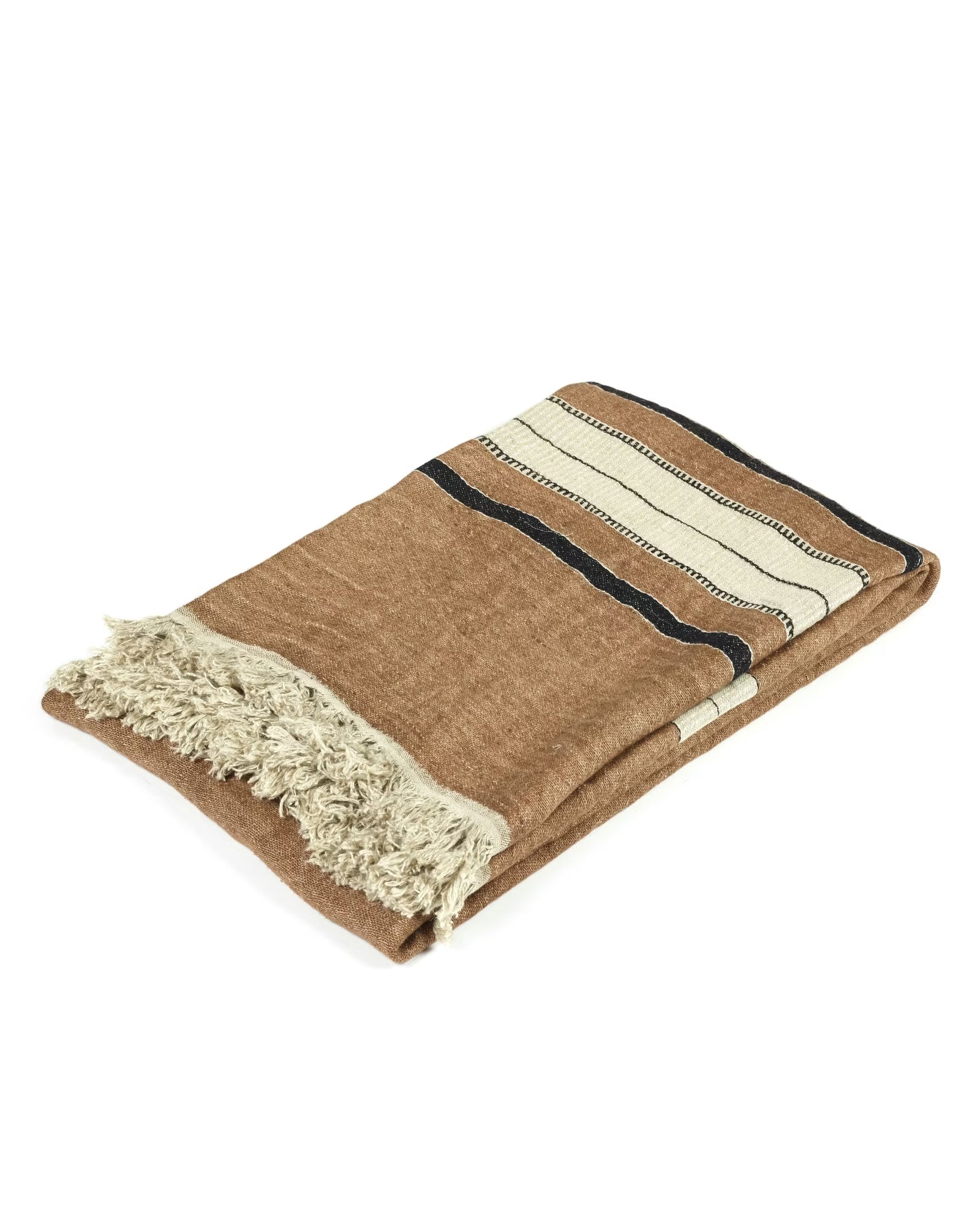 The Belgian Towel Fouta - Bruges stripe 110x180 cm