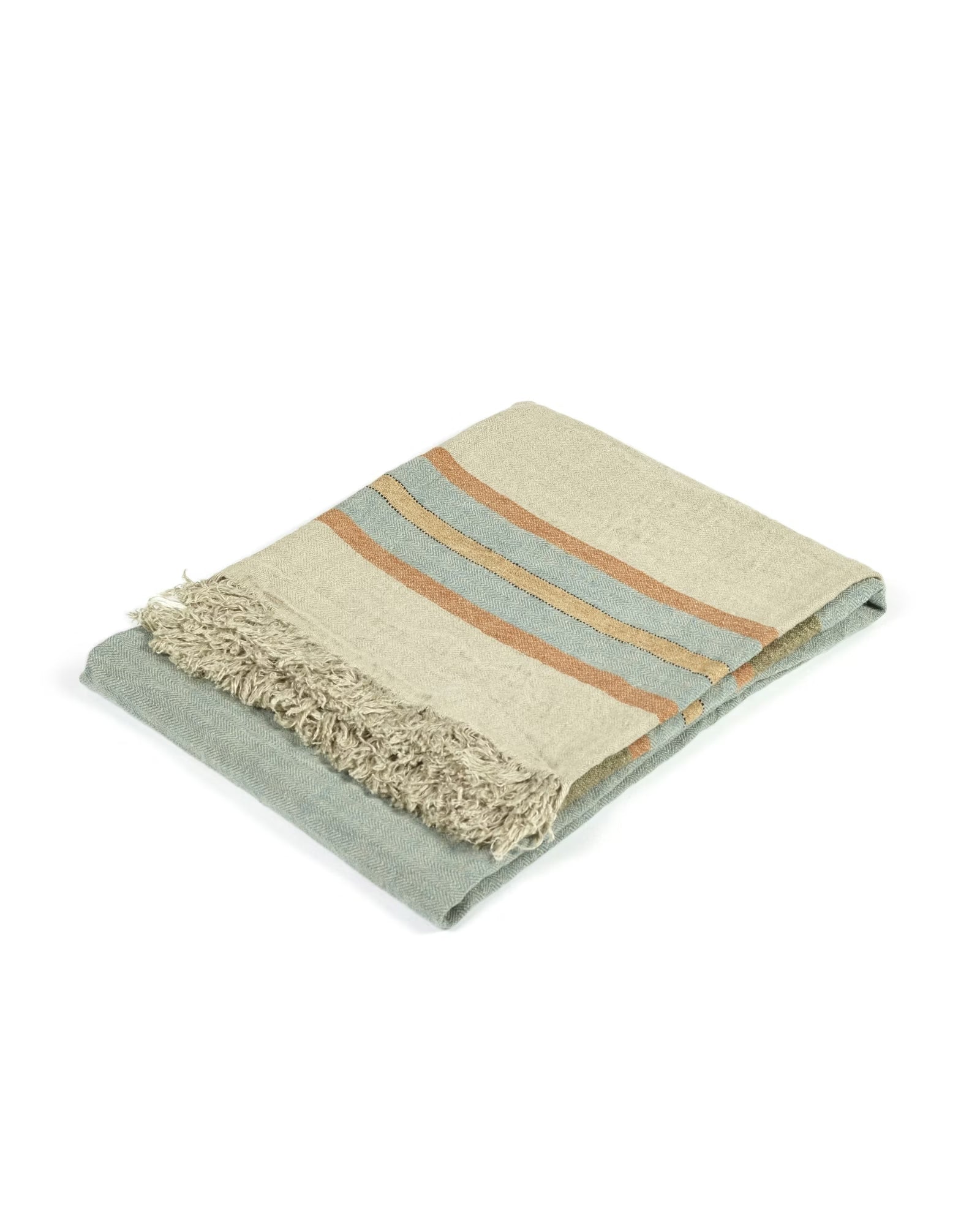 The Belgian Towel Fouta - Multi stripe 110x180 cm
