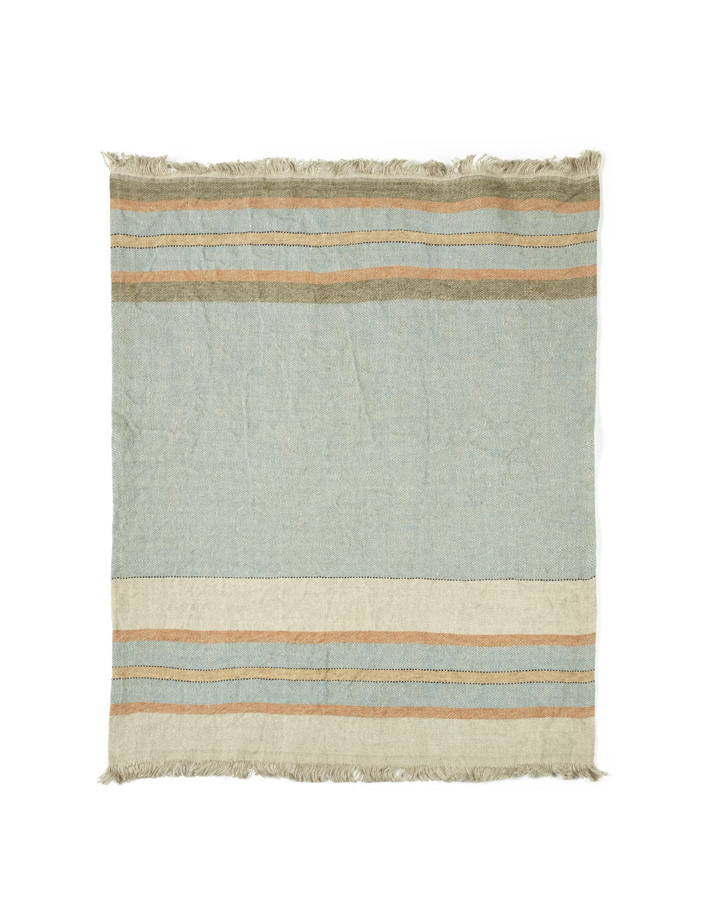 The Belgian Towel Fouta - Multi stripe 110x180 cm