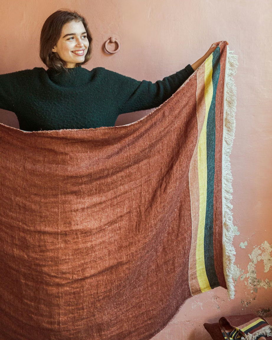 The Belgian Towel Fouta - Old Rose 110x180 cm